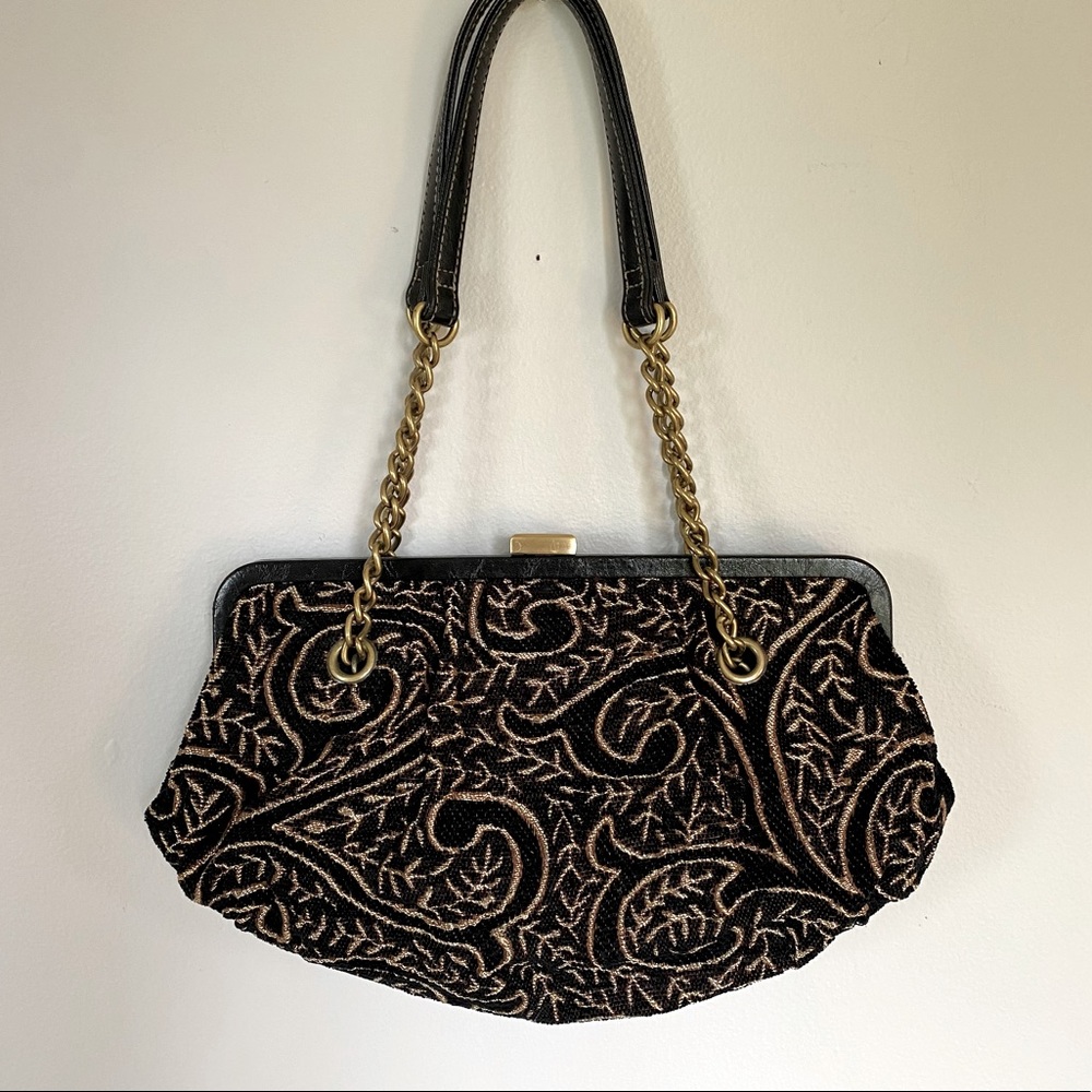 Apt 9 Black and Gold Purse